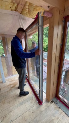 Inštalácia balkónových dverí