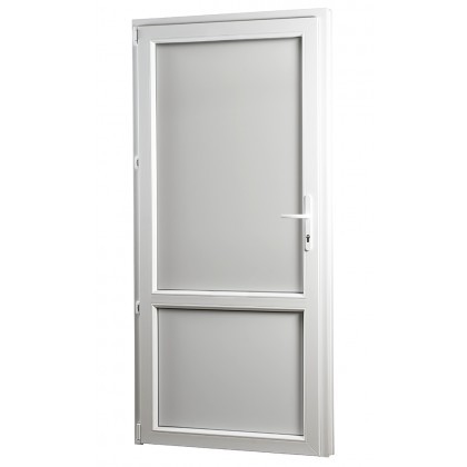 Vedľajšie vchodové dvere REHAU Smartline+, plné, ľavé 980 x 2080