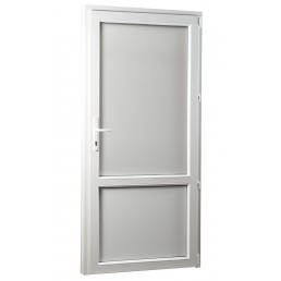 Vedľajšie vchodové dvere REHAU Smartline+, plné, pravé 980 x 2080