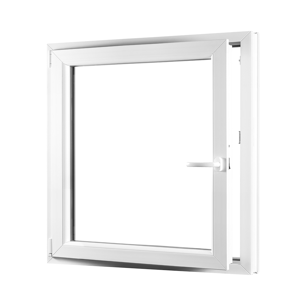Jednokrídlové plastové okno REHAU Smartline+, otváravo - sklopné ľavé - SKLADOVÉ-OKNÁ.sk - 950 x 1100